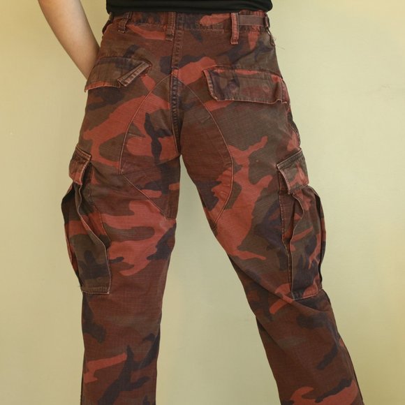 Orange Camo Pants - Picture 2 of 4